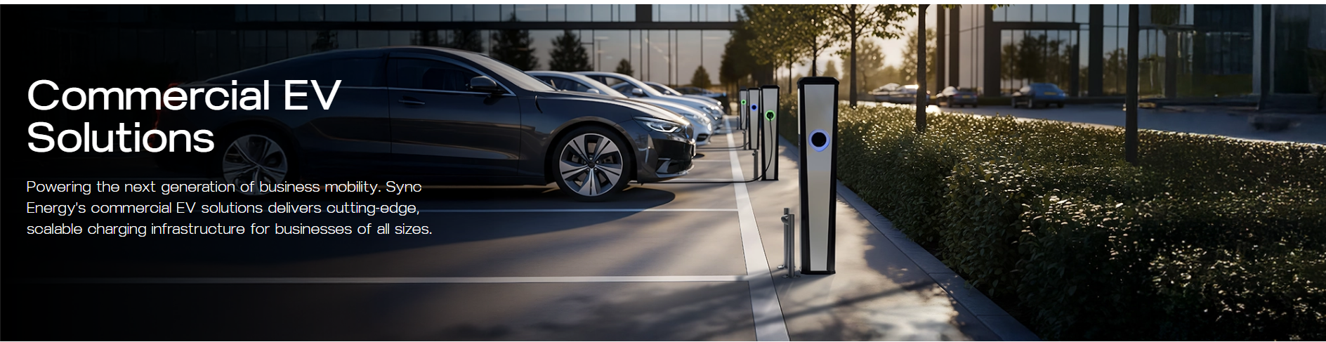 Sync Energy EV charging solutions